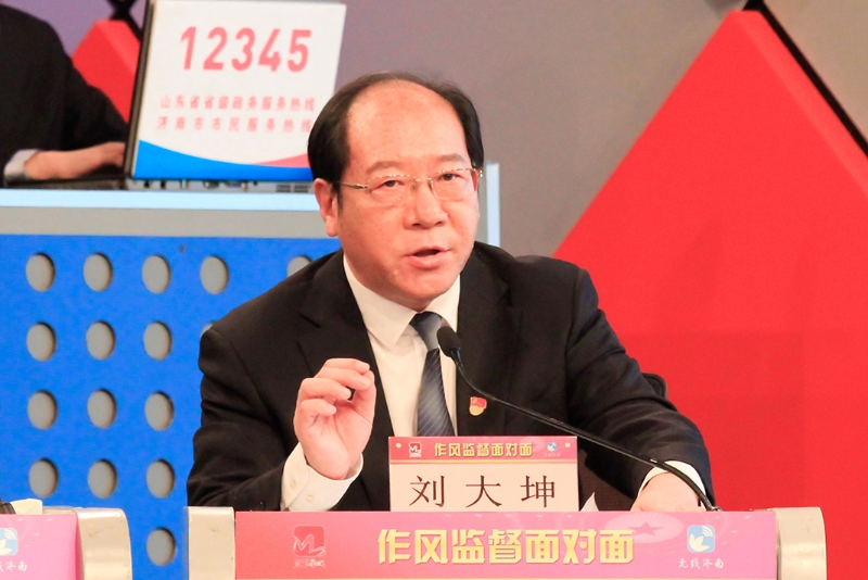 济南市财政局参加直面问题践行承诺电视直播问政节目